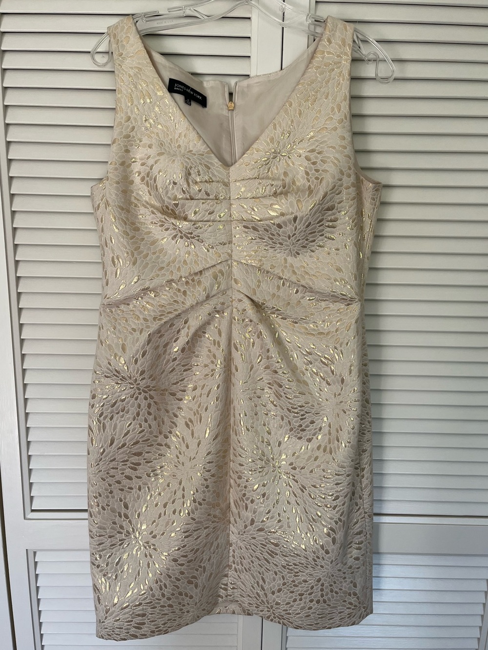 Jones New York sheath sleeveless dress
